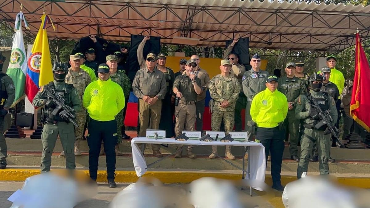 Desde Riohacha, De La Espriella confirma la muerte de ‘Bendito Menor’: esto dijo del operativo. Foto de. Mindefensa.
