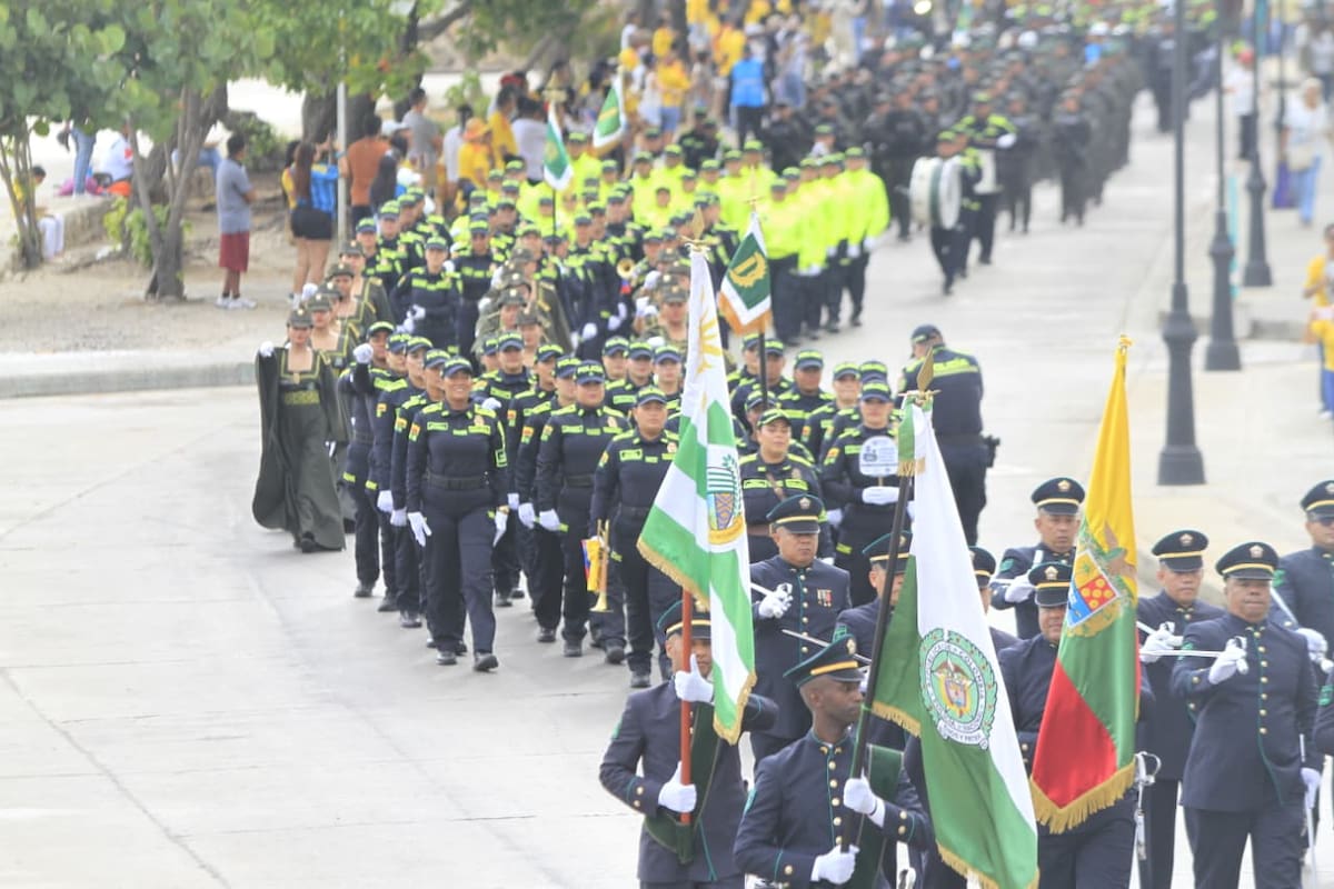 El desfile se realizó en el Centro Histórico. // Foto: Óscar Díaz - El Universal