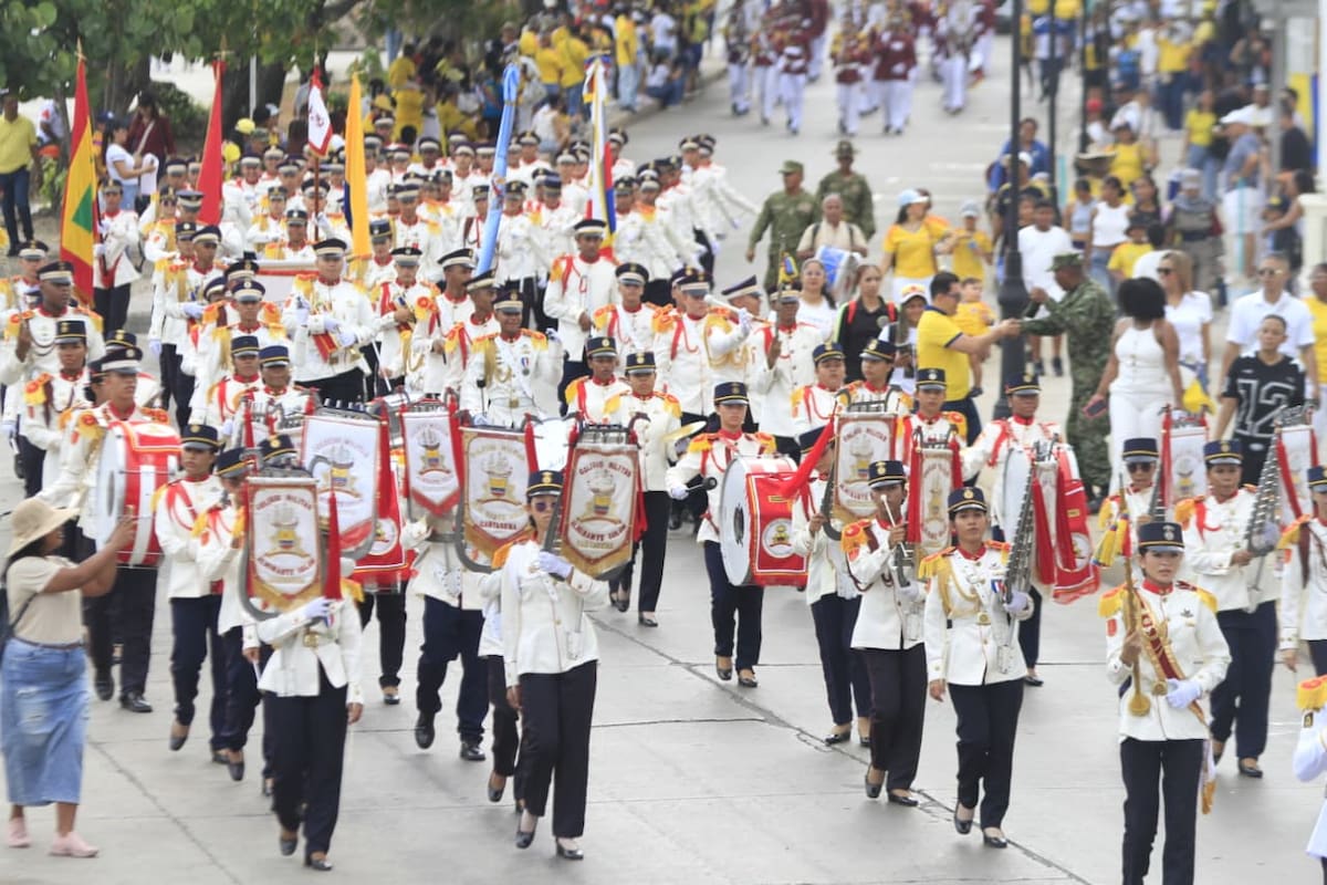 El desfile se realizó en el Centro Histórico. // Foto: Óscar Díaz - El Universal