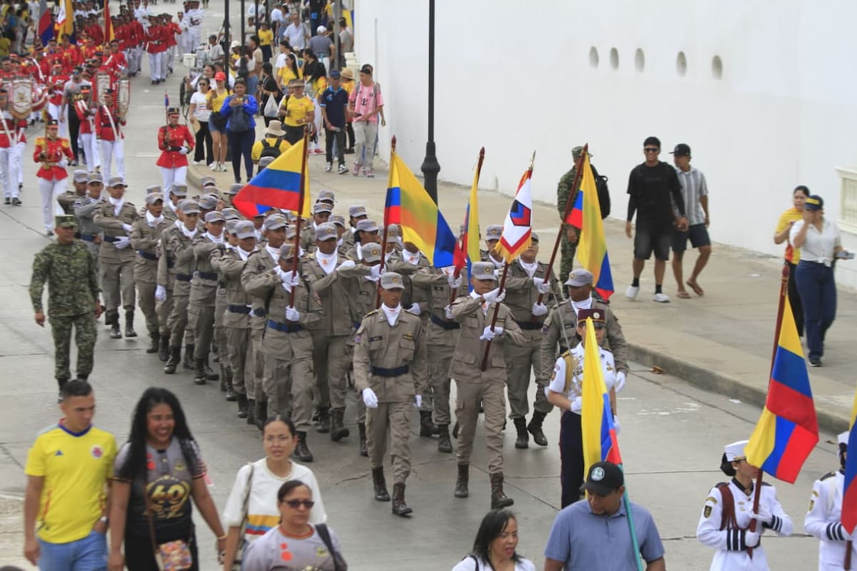 El desfile se realizó en el Centro Histórico. // Foto: Óscar Díaz - El Universal