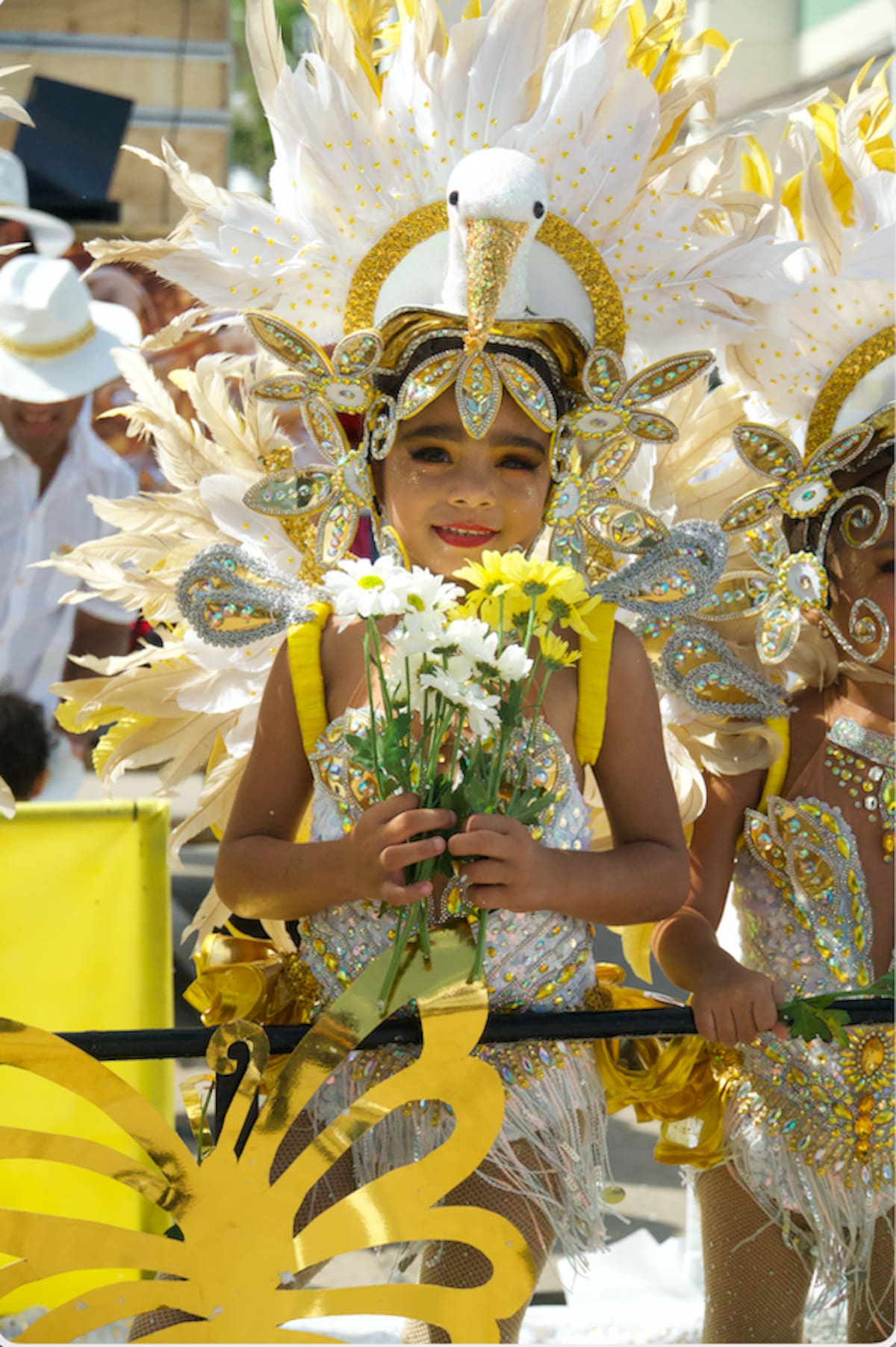 La Batalla de Flores del Carnaval de la 44 se hizo en homenaje a Gabriel García Márquez.//Cortesía Carnaval de la 44.