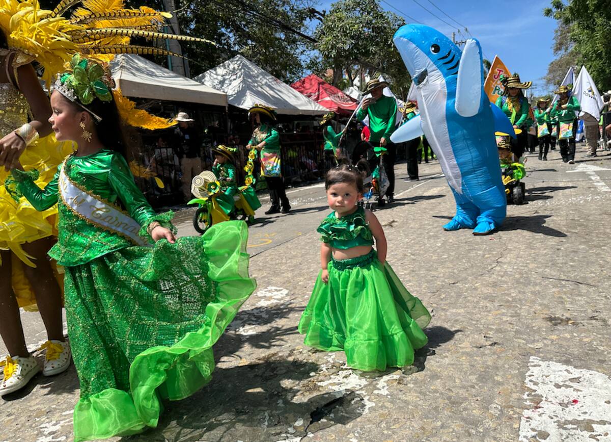 Esto es una muestra que el futuro del Carnaval de Barranquilla está más que asegurado.//Juan M. Cantilllo-El Universal.