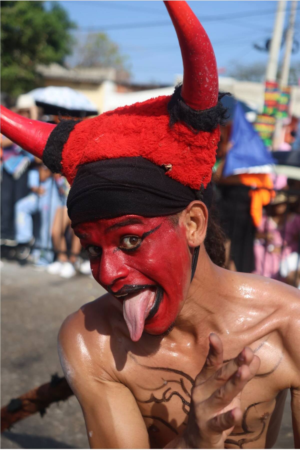 En el desfile del Carnaval del Suroriente de Barranquilla también se destacó la creatividad .en los disfraces//Cortesía Carnaval de Barranquilla.