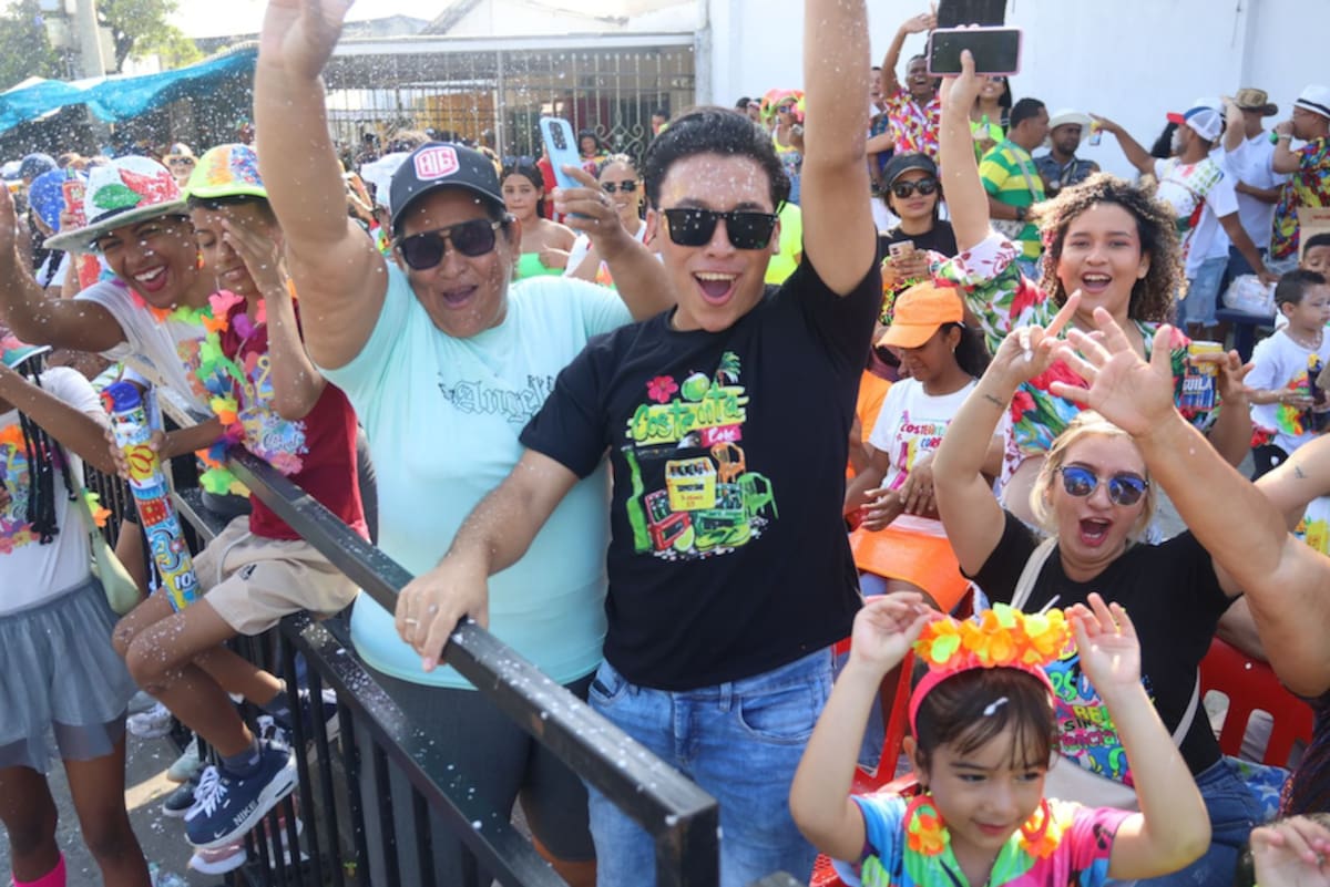 En el desfile del Carnaval del Suroriente de Barranquilla tuvo mucho acompañamiento de público.//Cortesía Carnaval de Barranquilla.