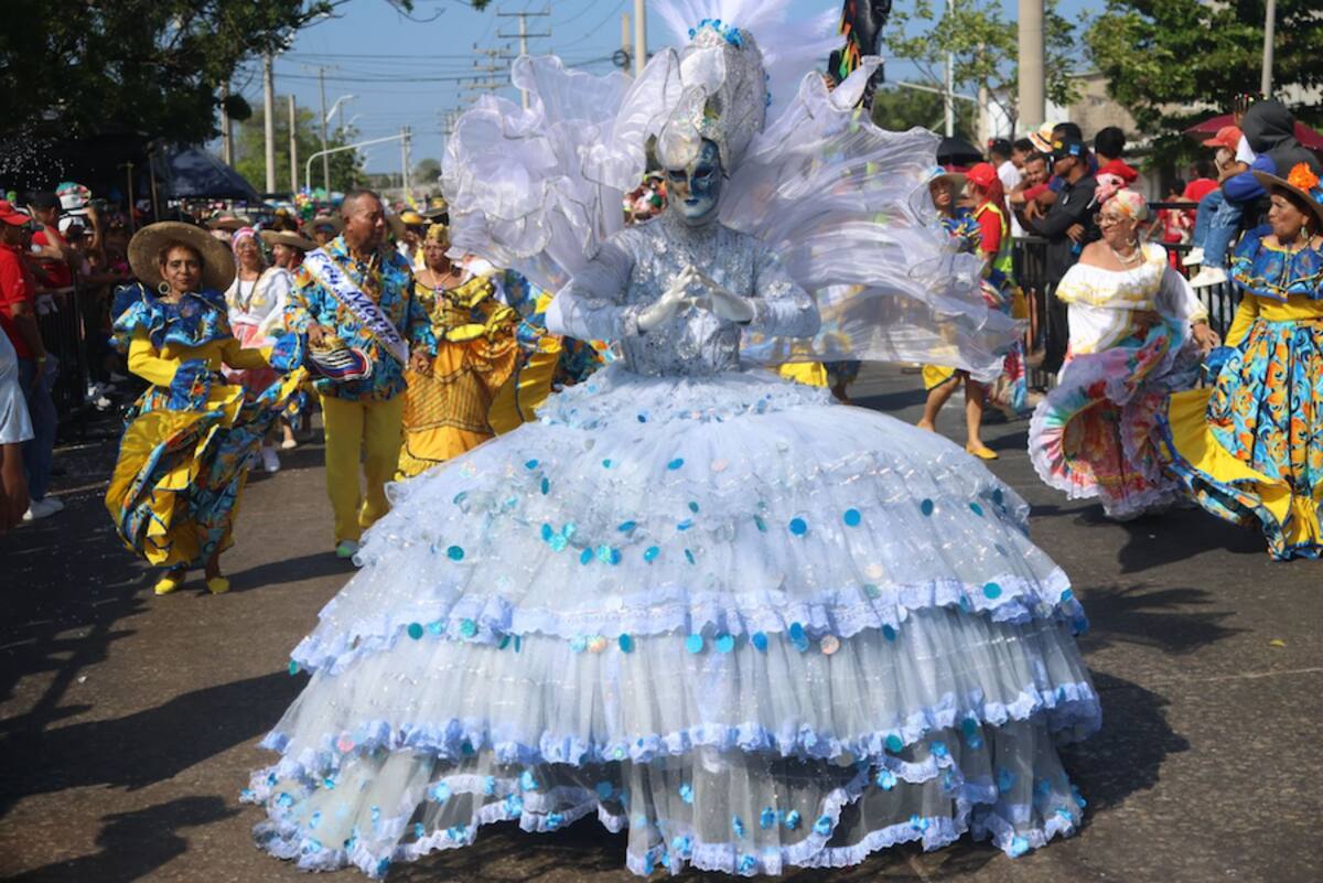 En el desfile del Carnaval del Suroriente de Barranquilla además de la tradición del carnaval. también se destaco la mordacidad .//Cortesía Carnaval de Barranquilla.