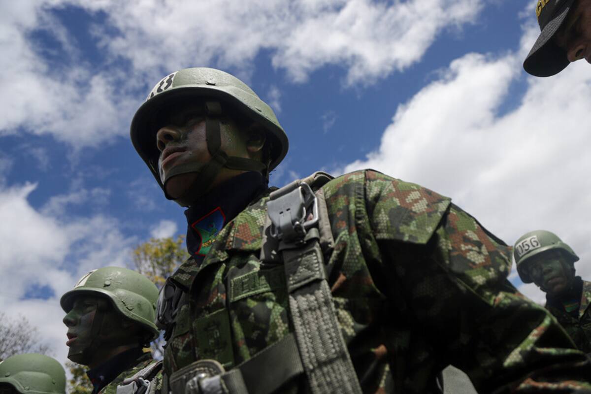 Militar colombiano. // Foto: cortesía