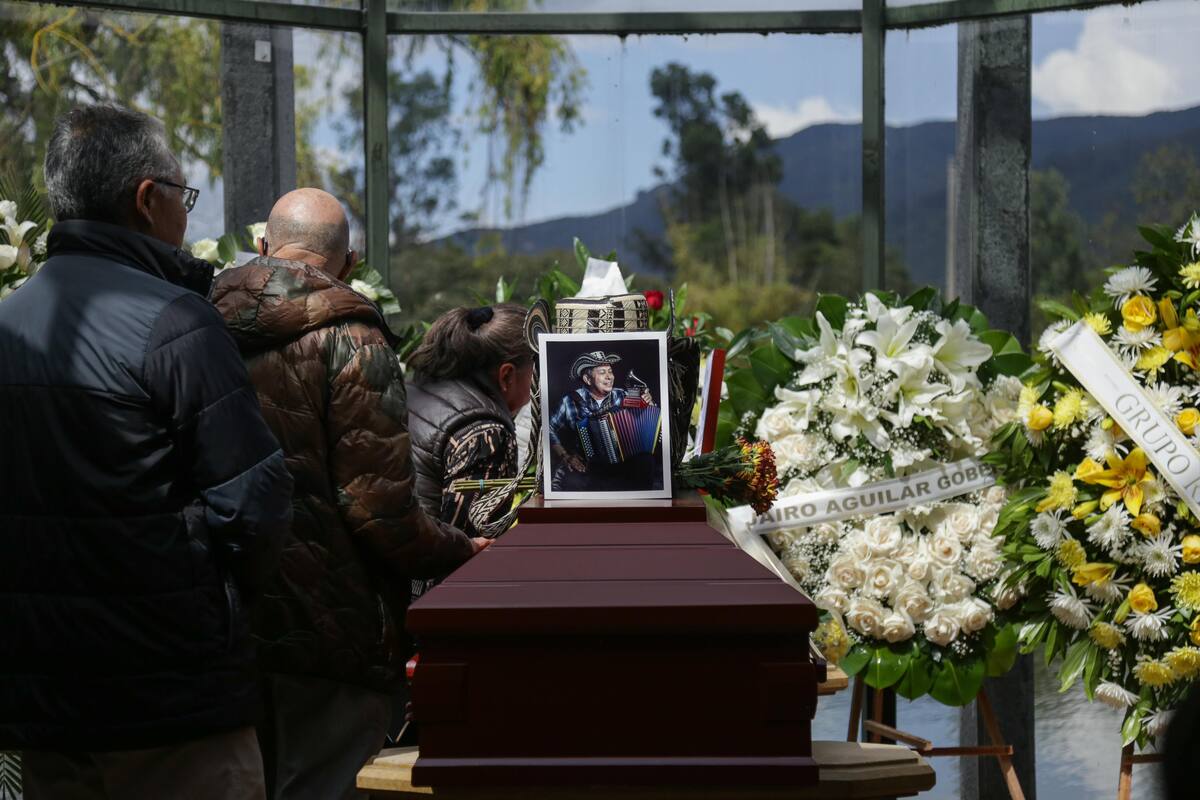 Familia, colegas y amigos del alma despidieron a Egidio Cuadrado