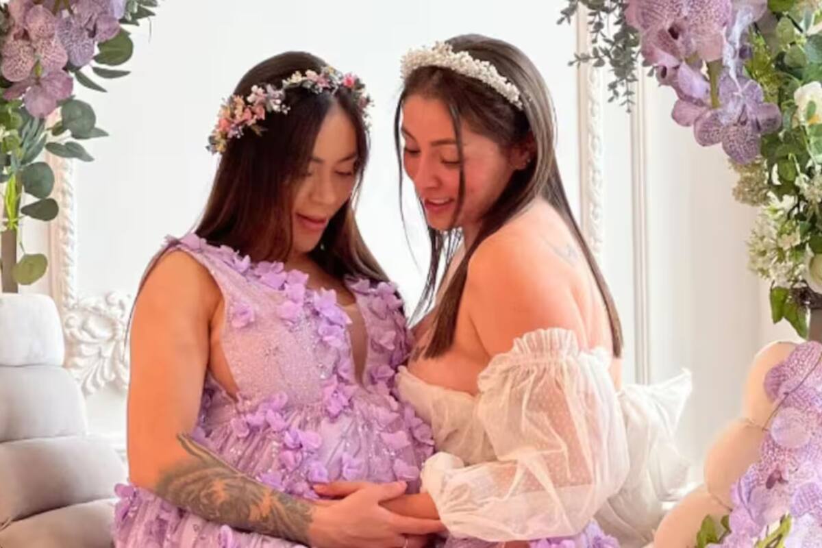 Karol Samantha es la novia y madre de la hija de Epa Colombia. //Foto: IG @karolsamantaoficial.