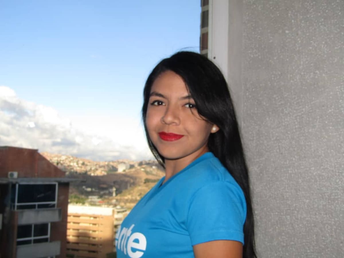 Detienen a María Oropeza. // Redes sociales.