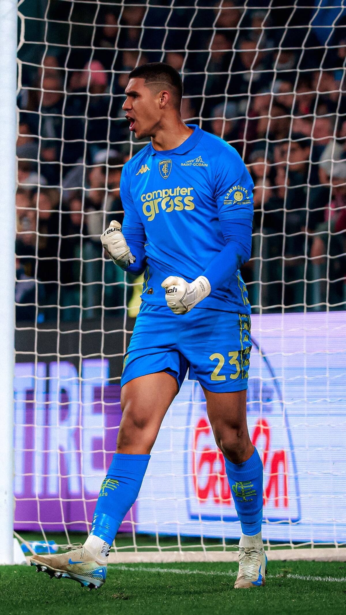 Devis Vásquez, una de las figuras del Empoli. //Instagram.com/devisvasquez.01