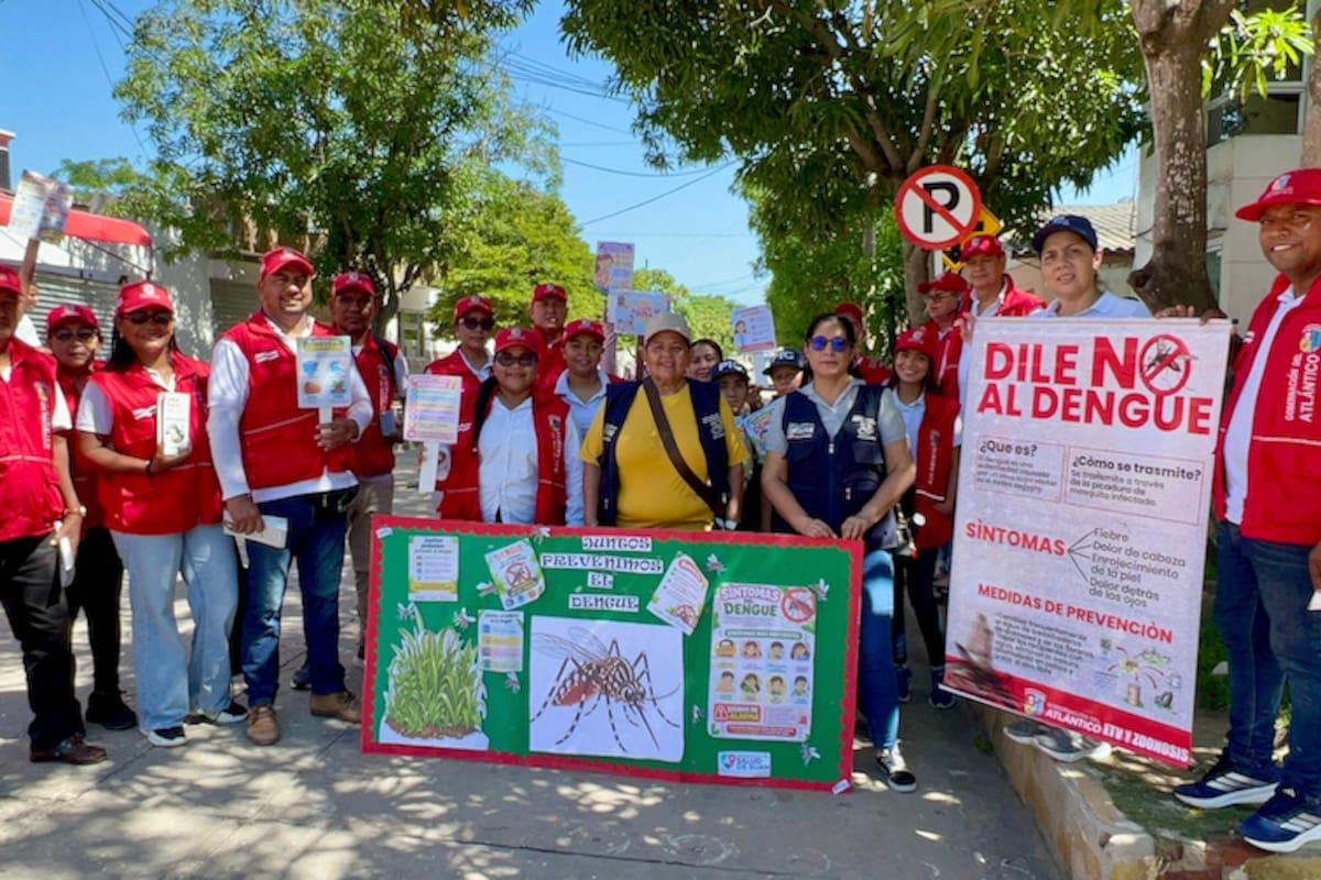 Gobernación impulsó la jornada del “Día D contra el Dengue” en el Atlántico