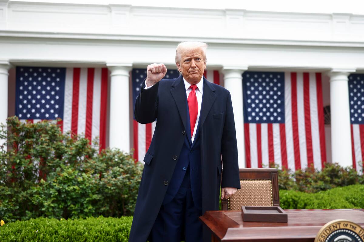 Donald Trump impone aranceles recíprocos a las principales economías del mundo. // Foto: EFE