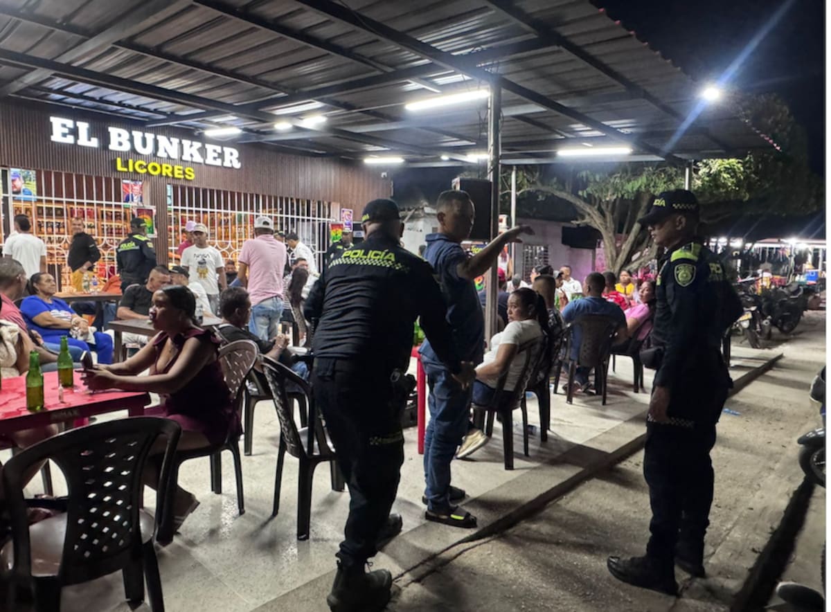 La Policía Nacional vigilará e inspeccionará los sitios de gran afluencia durante la celebración del Día de la Madre en el Departamento del Atlántico.//Cortesía Policía Atlántico.