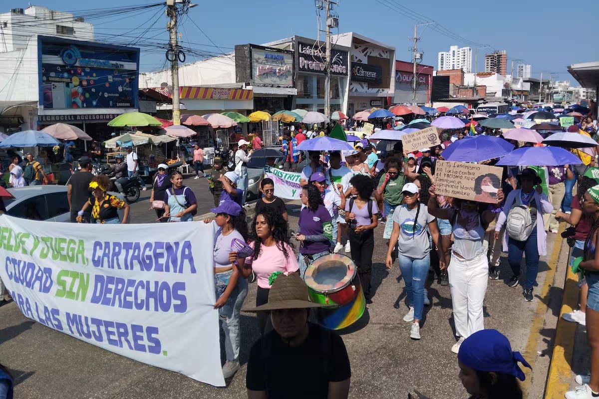 Día de la Mujer 2026: marcha en Cartagena cambiará de fecha por elecciones