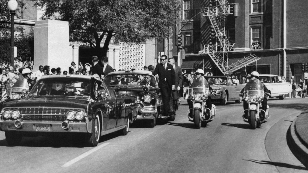 Día del asesinato de John F. Kennedy. //Archivo AP