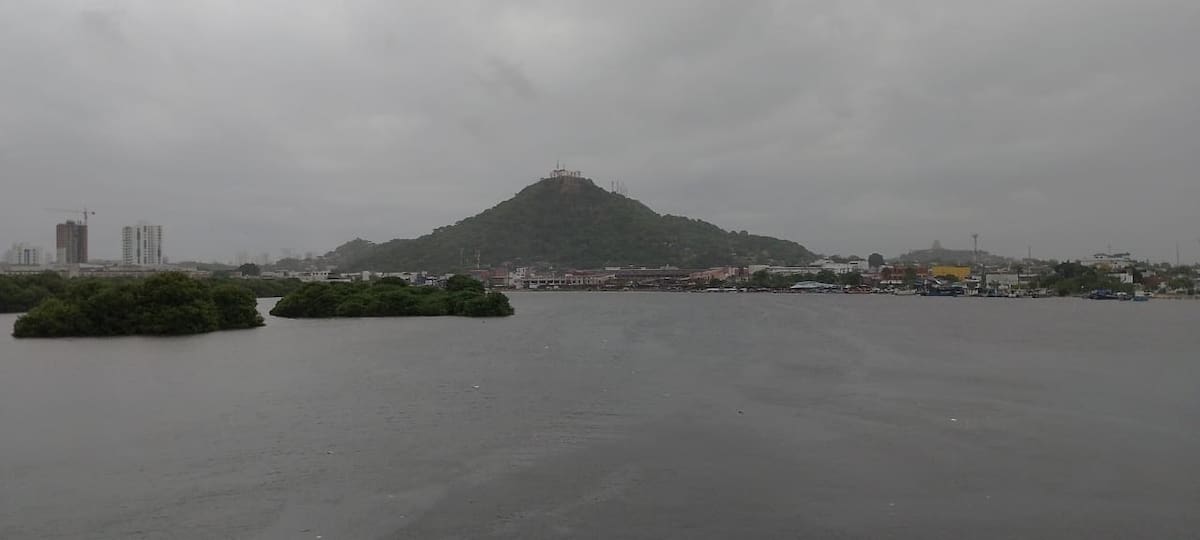 IClima prevé un día con tiempo seco y nublado en Cartagena para el 7 de agosto de 2026. // Foto: Luis Herrán - El Universal.