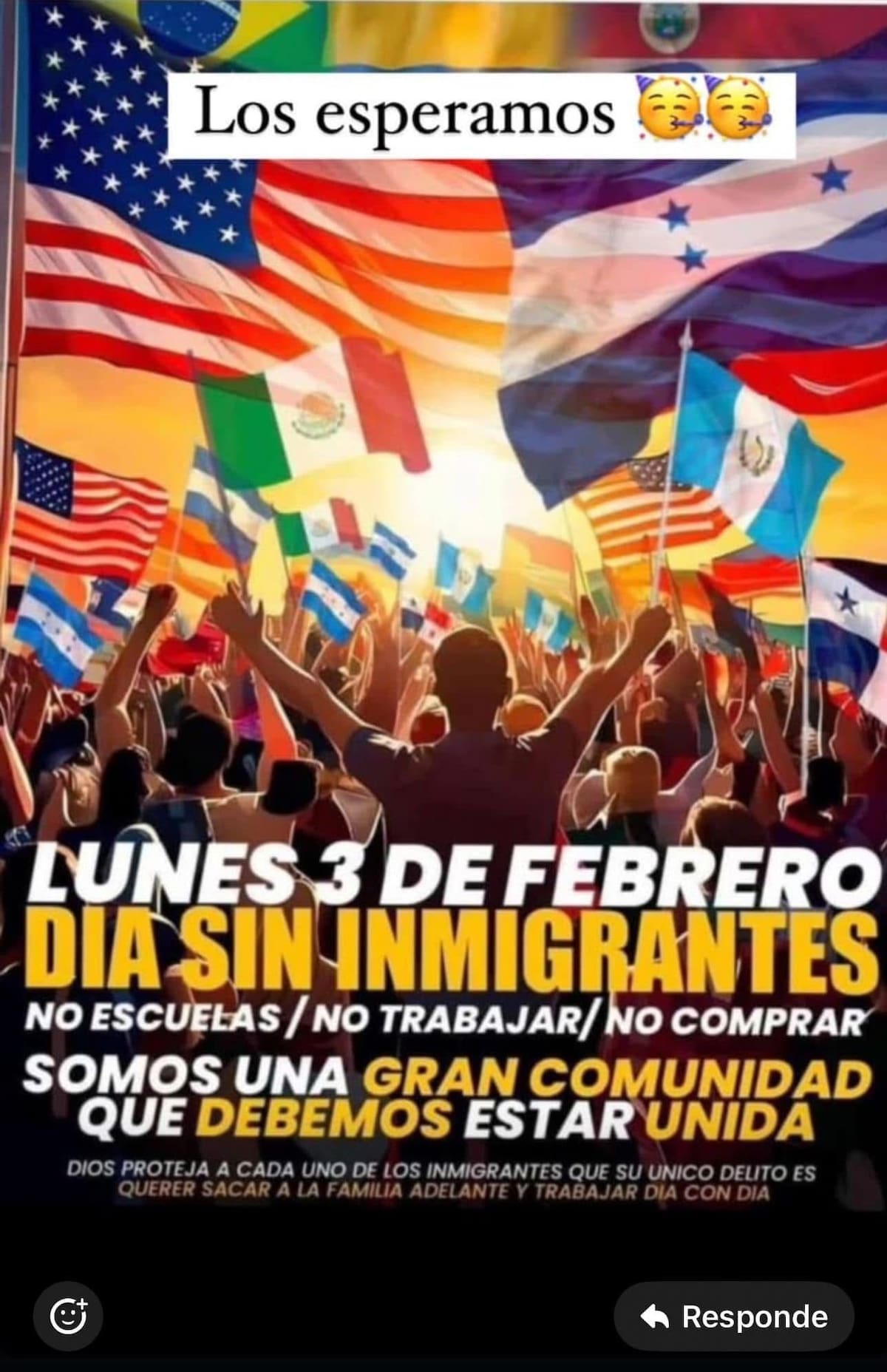 Miles de inmigrantes planean una campaña para paralizar Estados Unidos. // Foto: cortesía