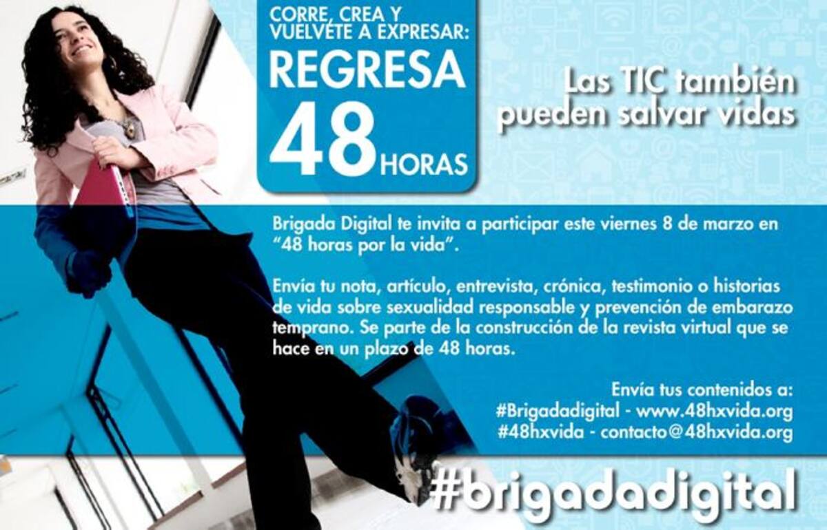 Del 8 al 10 de marzo, usted puede participar. Cortesía