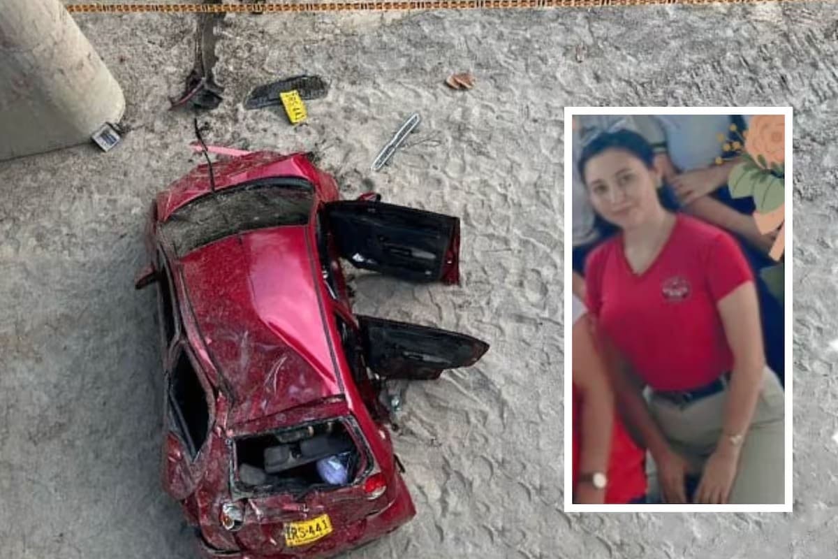 Así fue el fuerte accidente en el que murió Diana Marcela Martínez