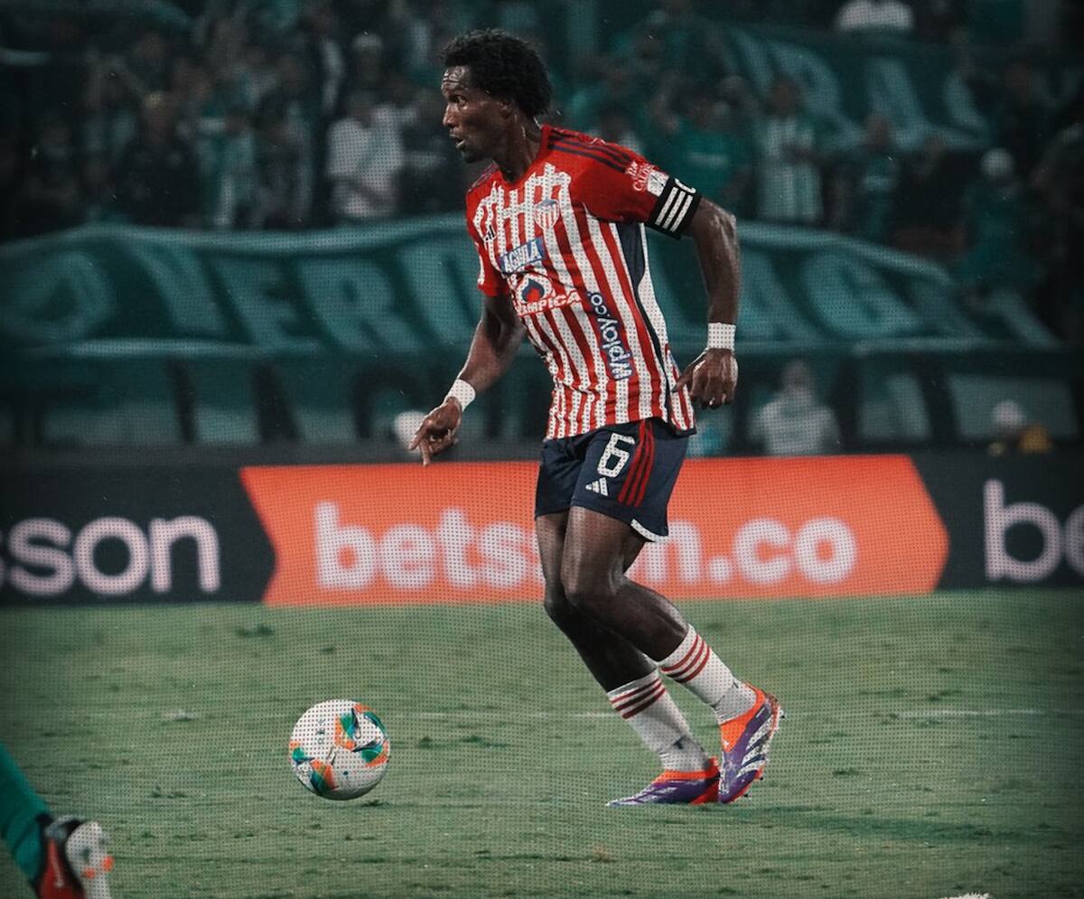 Didier Moreno, regresa a la zona de volantes de Junior este miércoles ante Independiente Medellin por Copa Colombia.