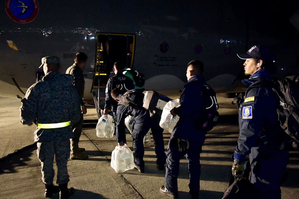 Venezuela ha recibido ayuda de 1.600 rescatistas internacionales. // Foto: EFE/ Unidad Nacional para la Gestión del Riesgo de Desastres /SOLO USO EDITORIAL/ SOLO DISPONIBLE PARA ILUSTRAR LA NOTICIA QUE ACOMPAÑA (CRÉDITO OBLIGATORIO) MÁXIMA CALIDAD DISPONIBLE