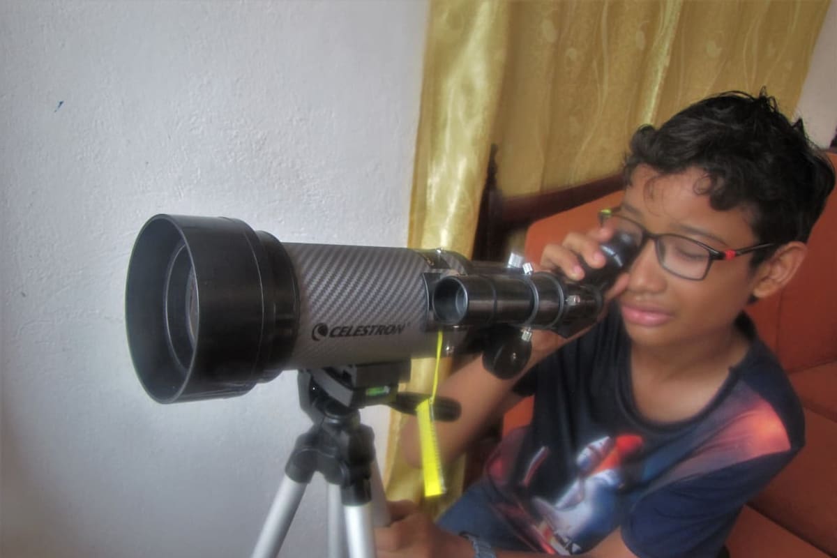 Heiven, la historieta de un niño de 11 años inspirada en el cosmos y el planeta
