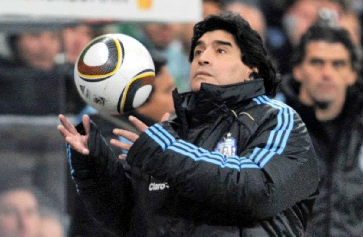 Diego Armando Maradona, leyenda del fútbol mundial. //Archivo AP