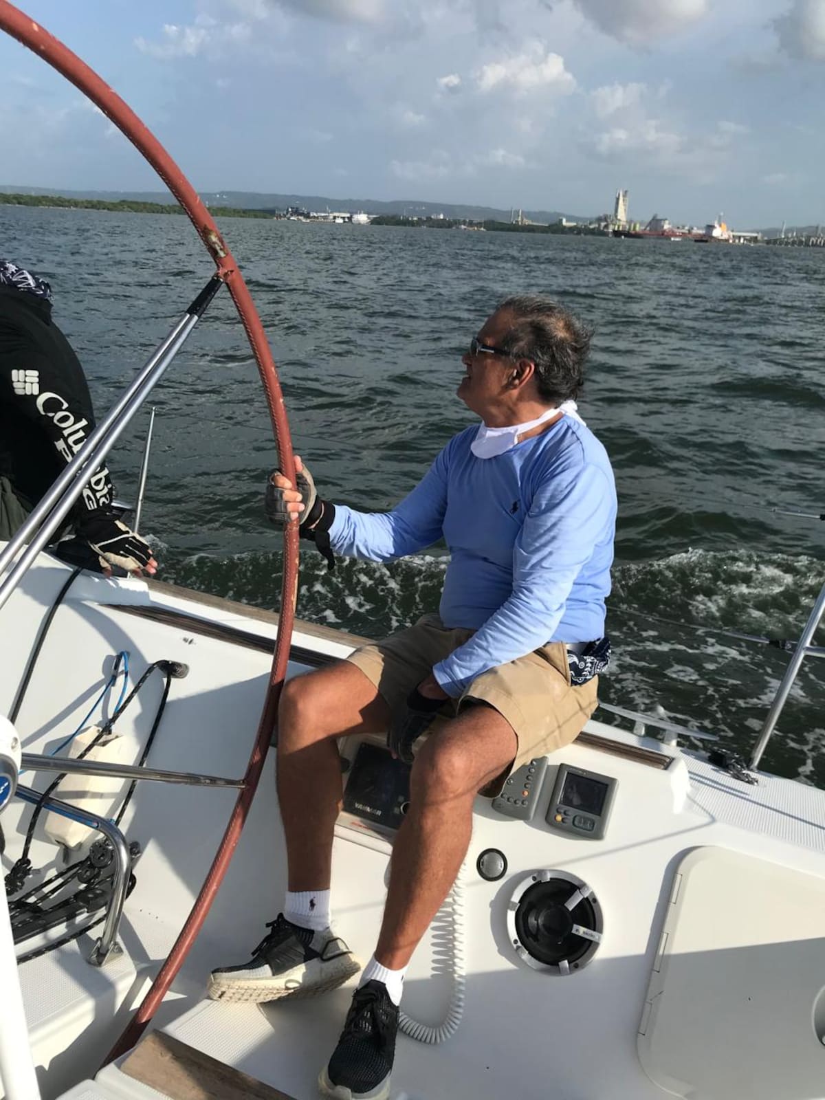 Diego Canelos, presidente del Comité de Velas del Club de Pesca de Cartagena.