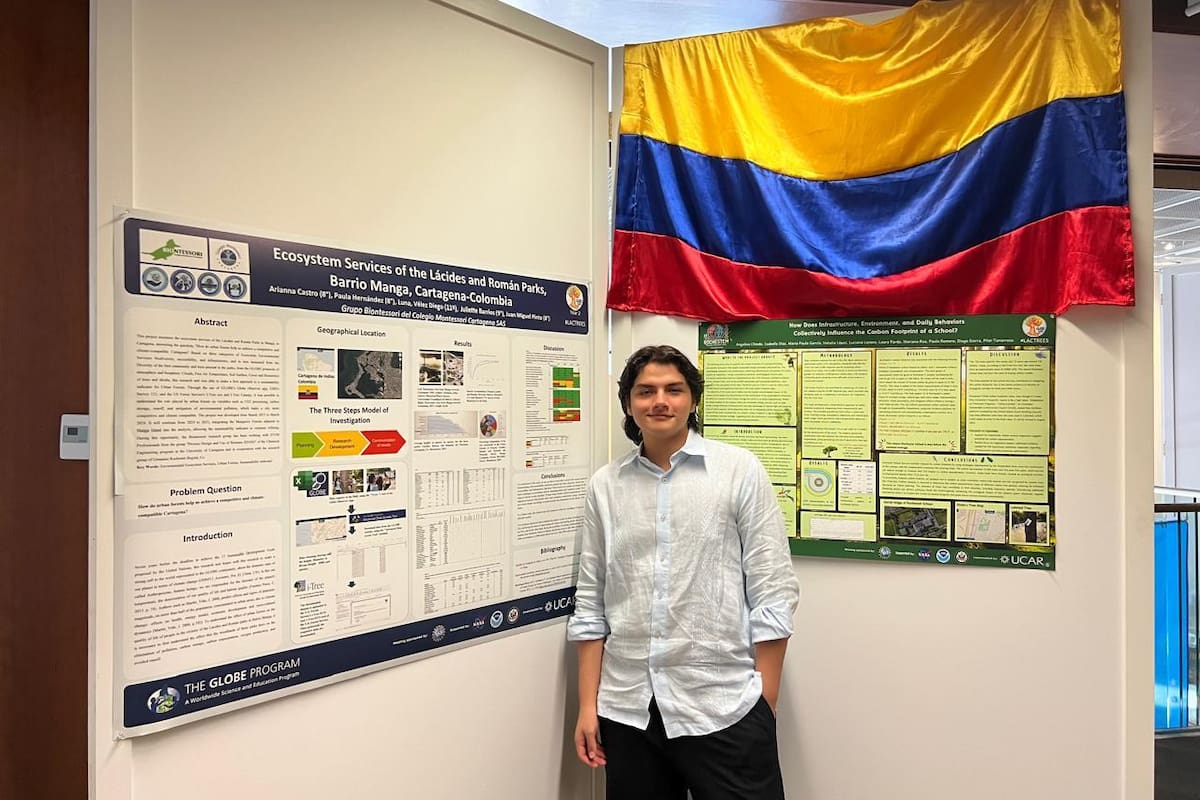 Diego Luna, un joven cartagenero enamorado de la investigación