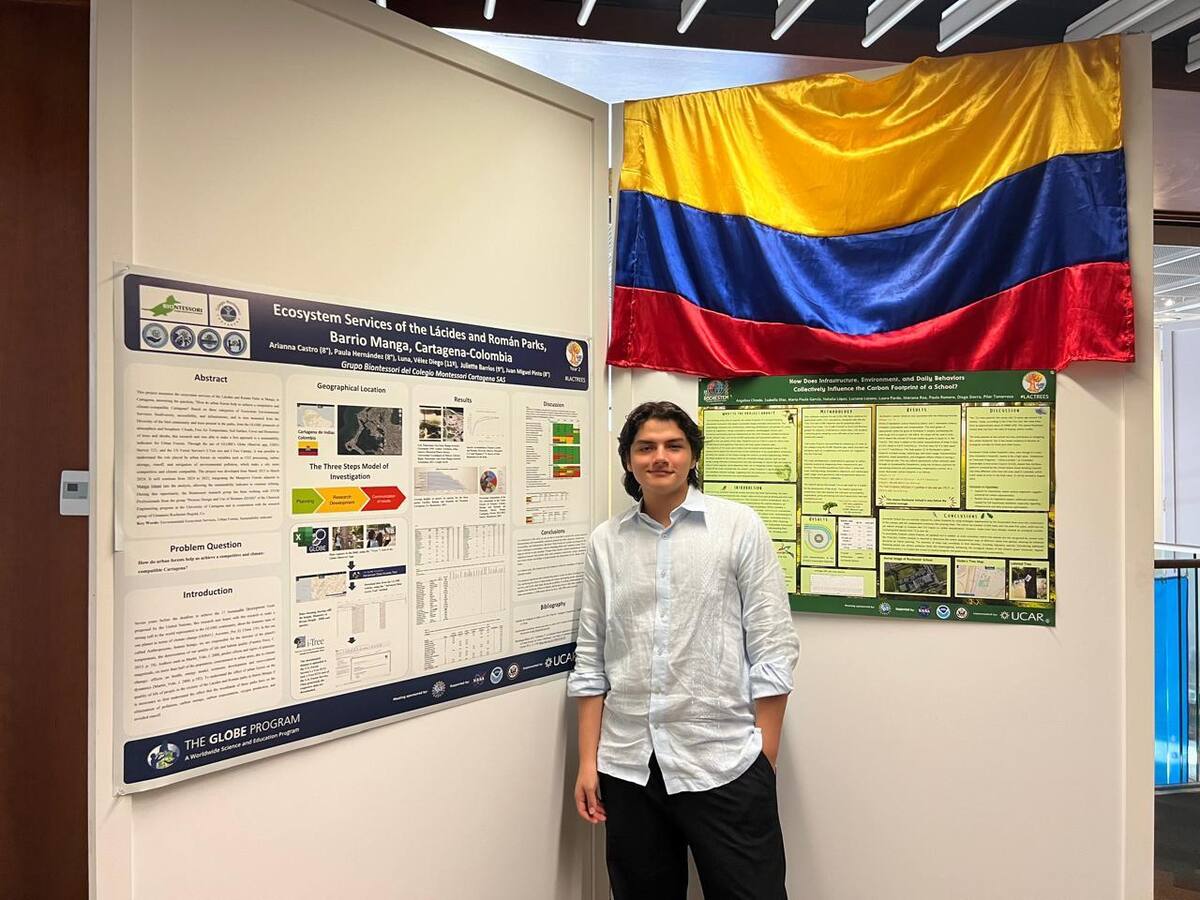 Diego Luna Vélez fue invitado por la NASA en 2021, para presentar un proyecto de impacto ambiental. //Foto: Cortesía
