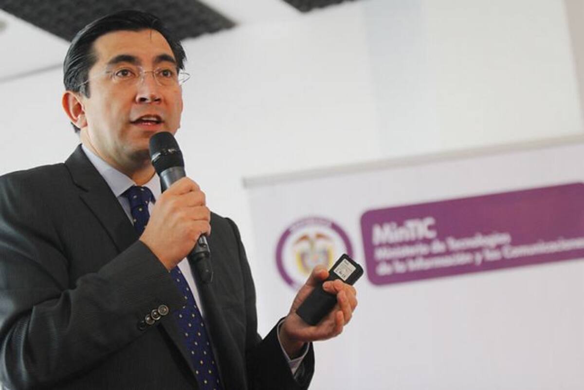Diego Molano, ministro de las TICS. COLPRENSA