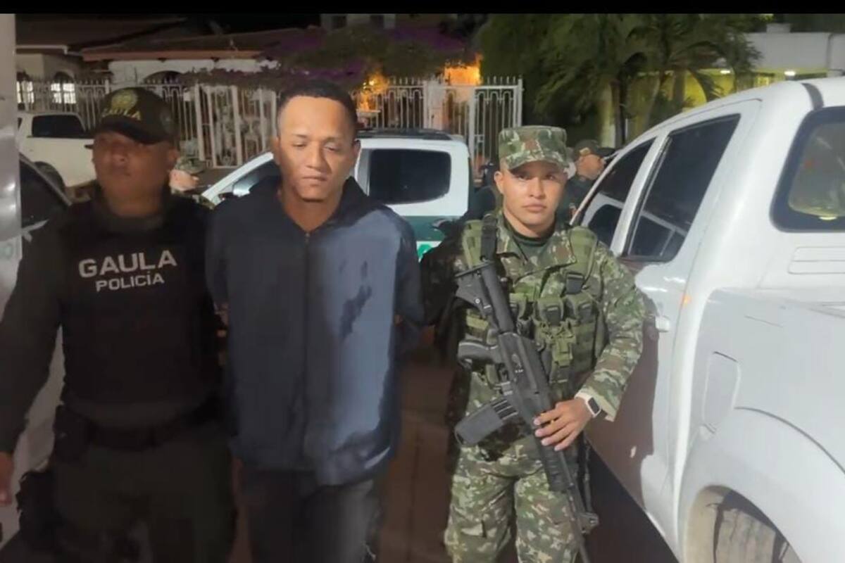 Con panfletos y munición, así cayó dinamizador de extorsiones del Clan del Golfo
