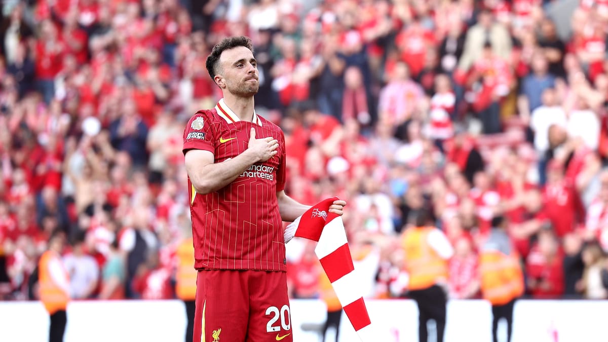 Diogo Jota era uno de los jugadores más queridos en Liverpool. //Foto, EFE: ADAM VAUGHAN