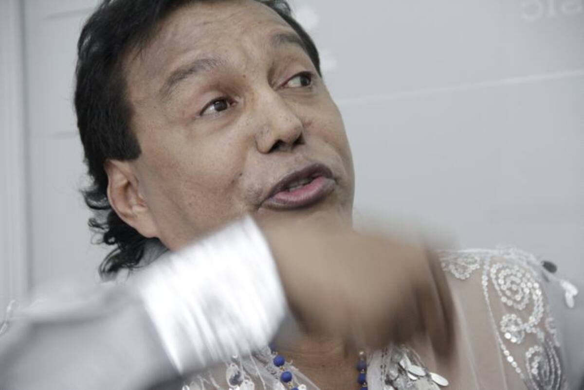 El gran cantautor de música vallenata Diomedes Dionisio Díaz Maestre.