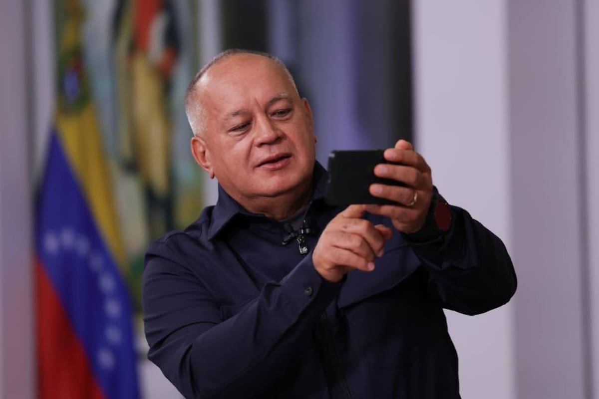 Diosdado Cabello está en el Catatumbo: hay aviones militares de Venezuela