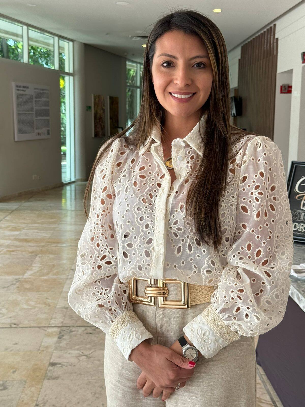 Carolina Ariza, directora ejecutiva del Capítulo Cartagena y Bolívar de Cotelco. // NAYIB GAVIRIA - EL UNIVERSAL