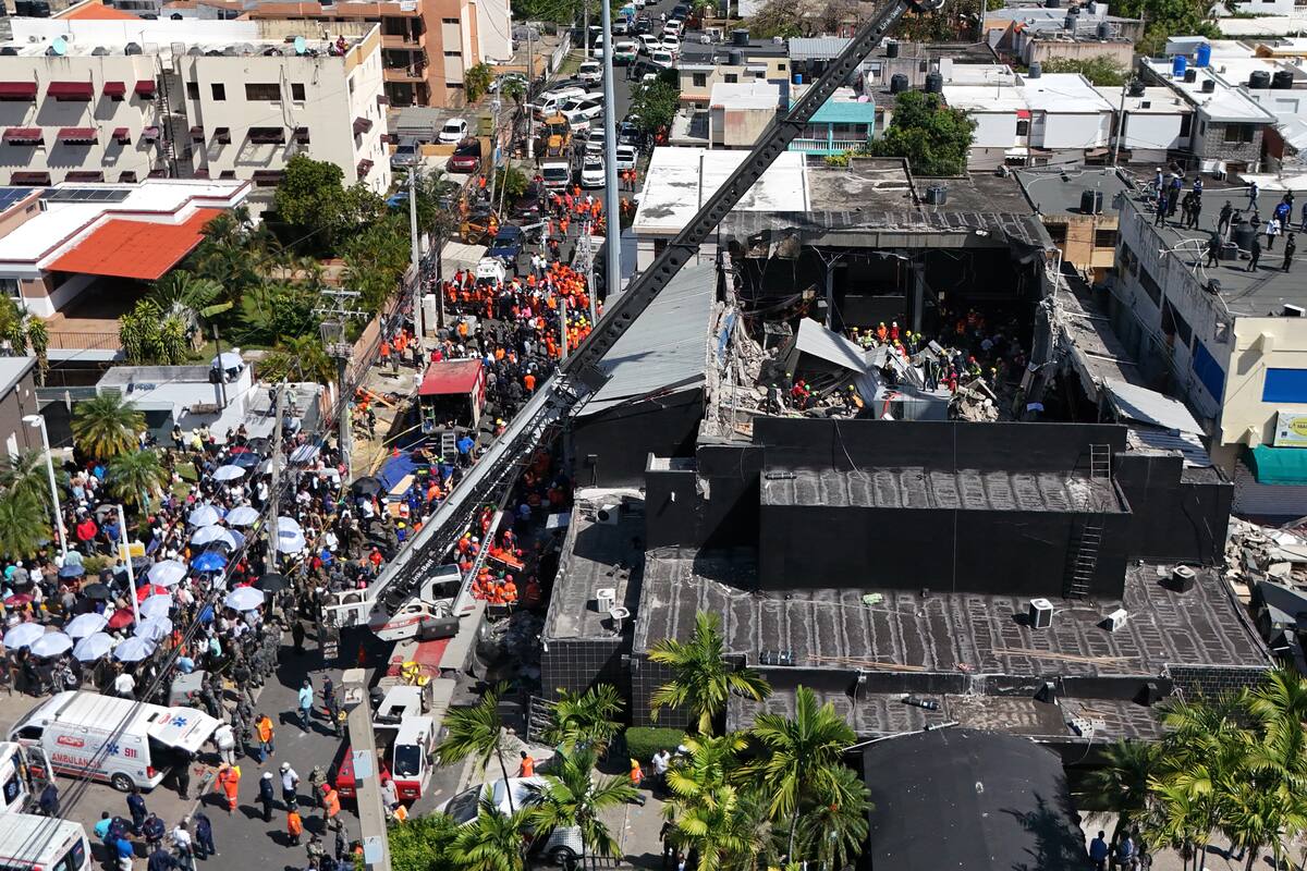 Salen a la luz impactantes imágenes del colapso en la discoteca Jet Set