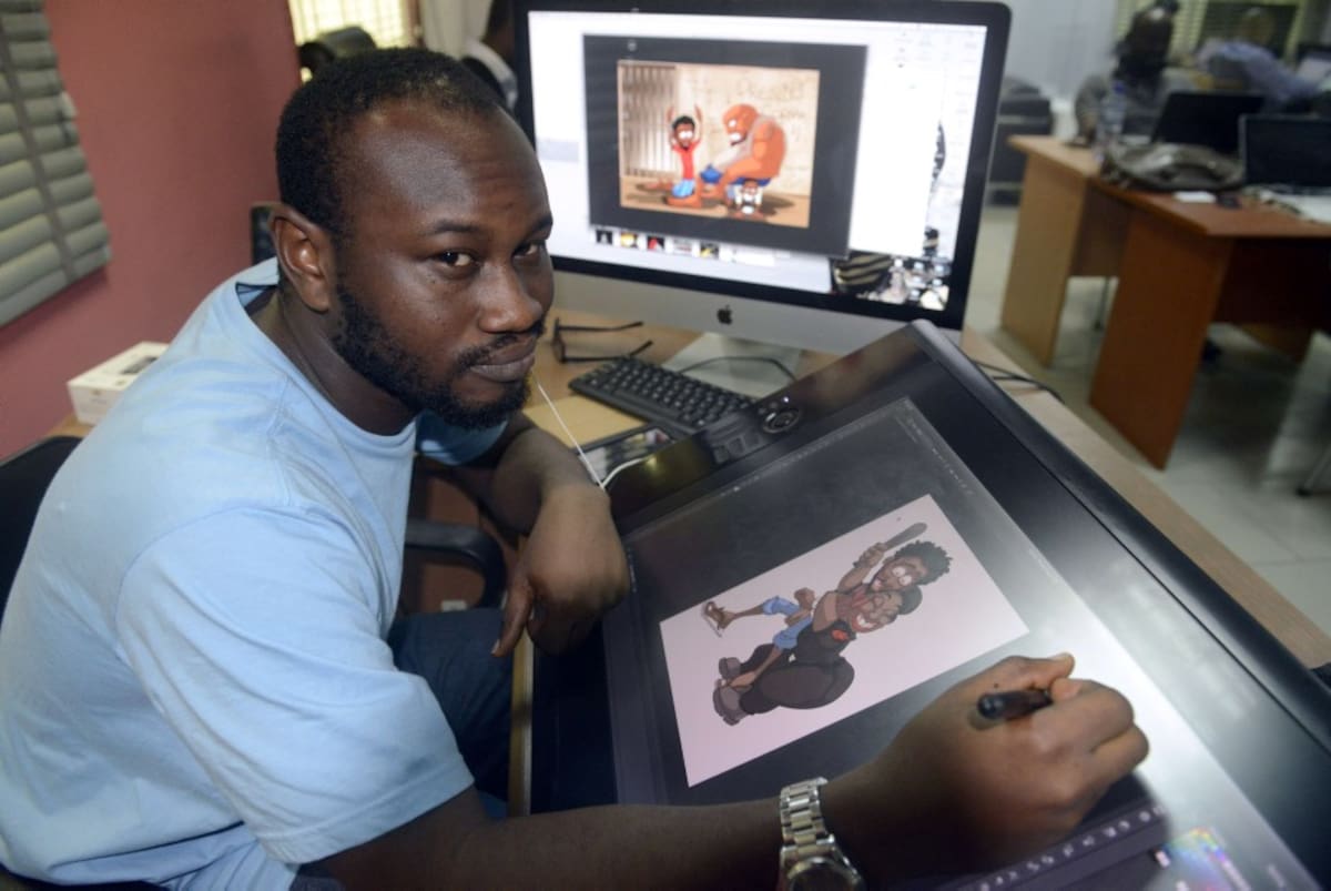 Kuluya desarrolló juegos que se concentran principalmente en torno a África y como resultado se basa en narraciones africanas. AFP PIUS UTOMI EKPEI