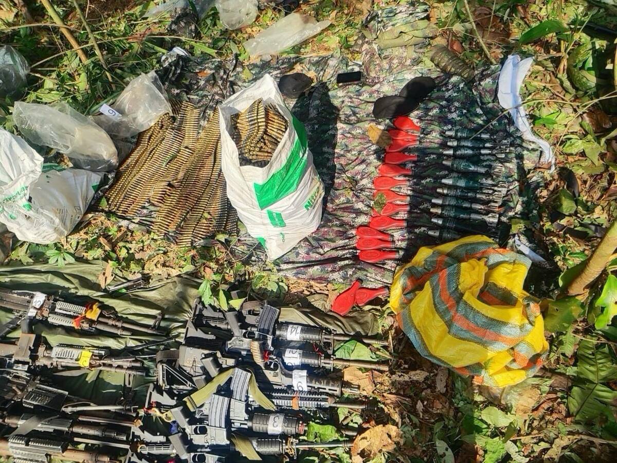 El Ejército ejecutó un bombardeo contra las disidencias en Guaviare. // Foto: Externos - Colprensa