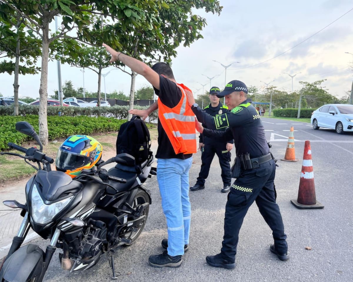 La Policía y el Distrito de Barranquilla anunciaron que seguirán los operativos para mejorar la seguridad ciudadana.//Cortesía Policía Mebar.
