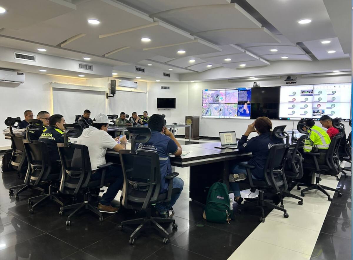 Las autoridades civiles y de Policía del Distrito de Barranquilla dieron a conocer las cifras de seguridad del mes de enero de 2026.//Cortesía Policía Mebar.