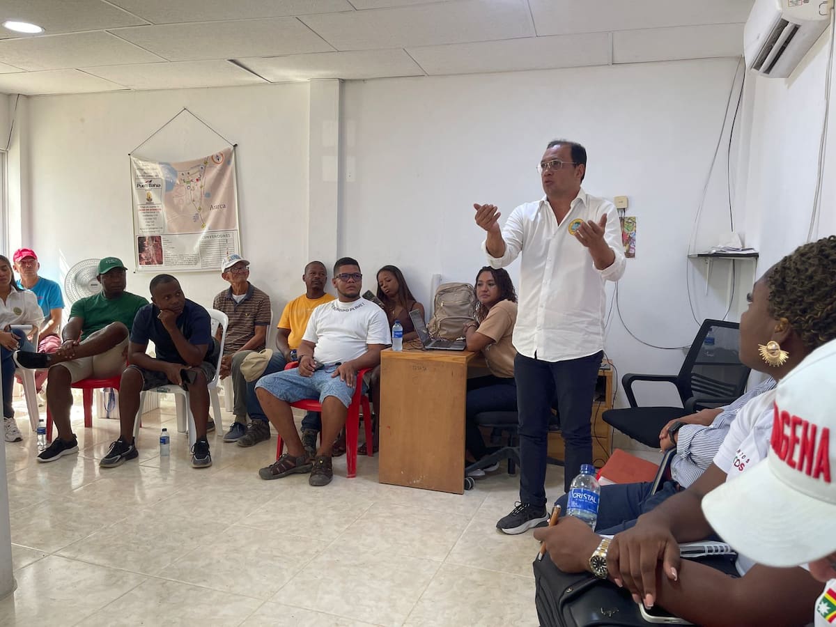 Distrito avanza en seguimiento a compromisos con comunidades insulares. // Foto: cortesía - Alcaldía de Cartagena
