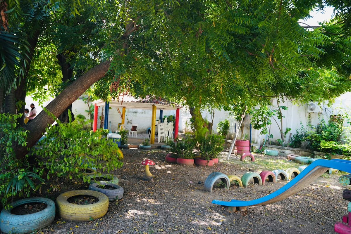 Distrito socializó las obras de recuperación que tendrá el CDI de Lo Amador. // Foto: cortesía - Alcaldía de Cartagena