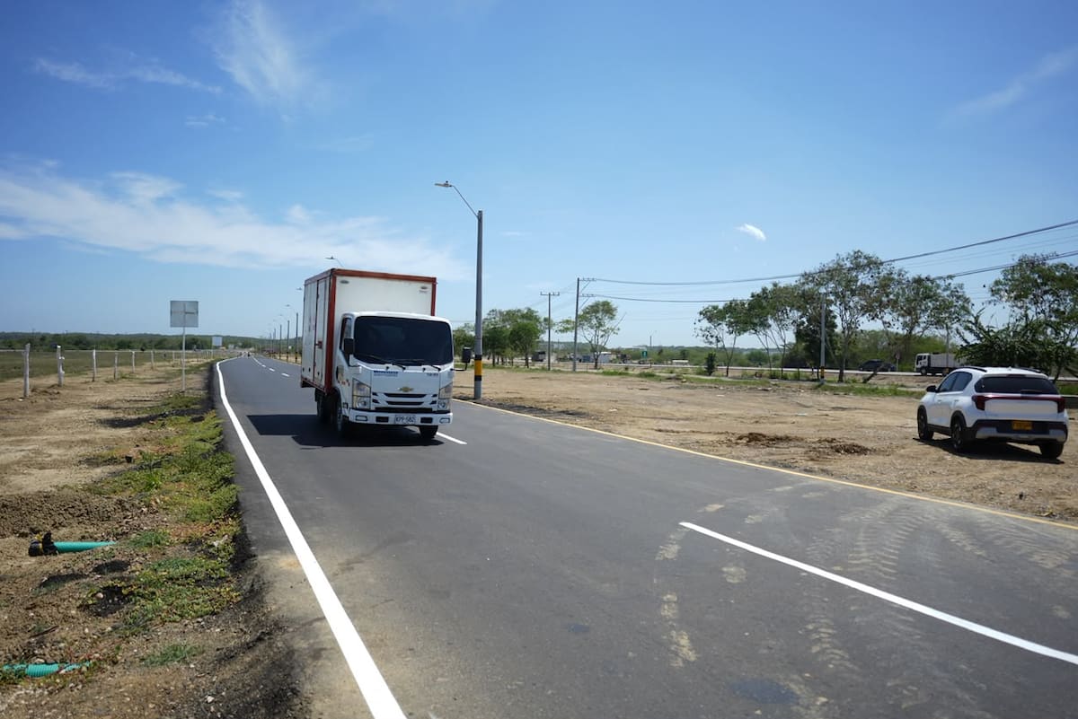 Doble Calzada Tierra Baja: 95% de Avance y Transformación Vial. // cortesía: Alcaldía de Cartagena
