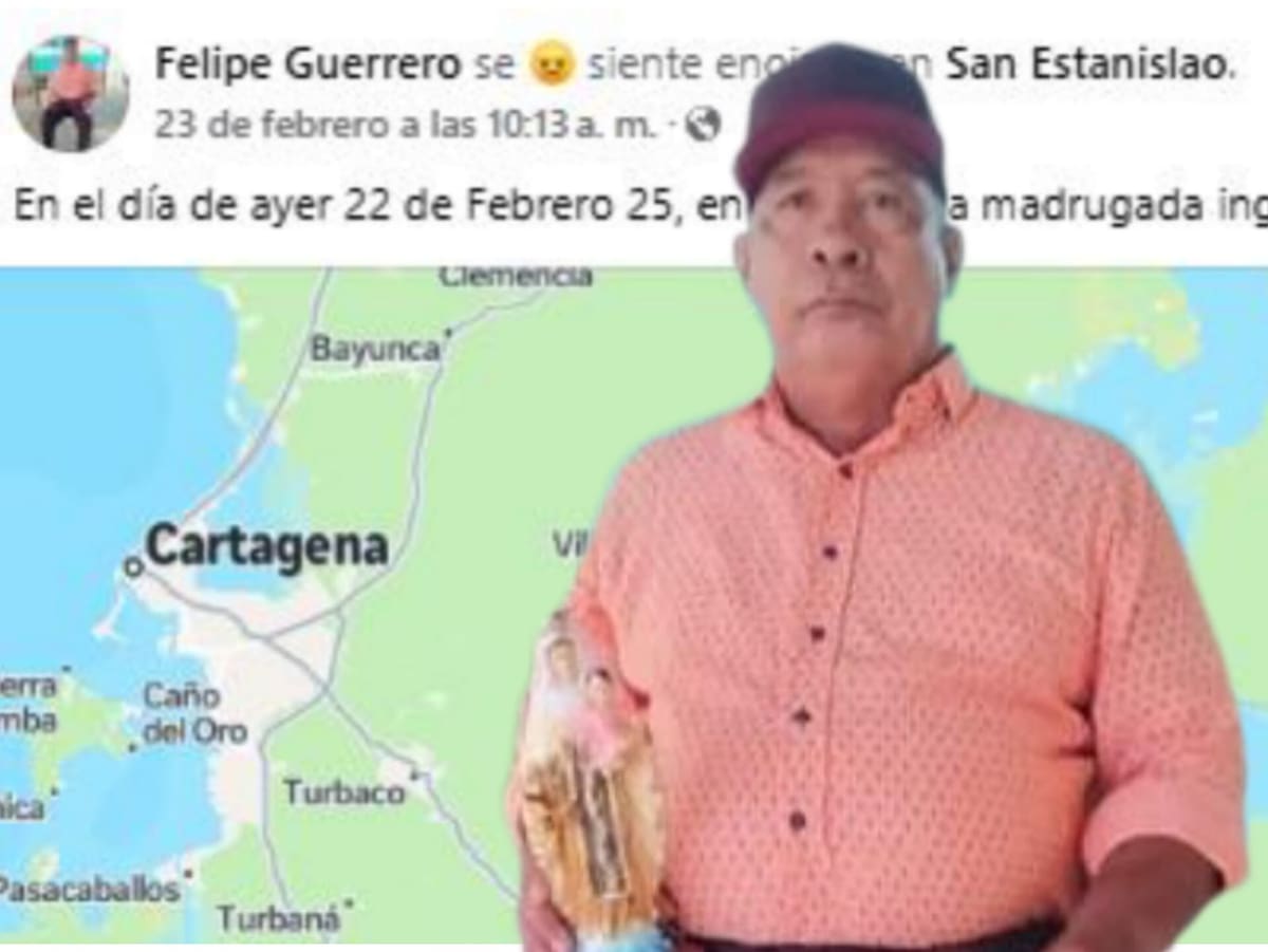 Docente asesinado en Arenal, Bolívar.