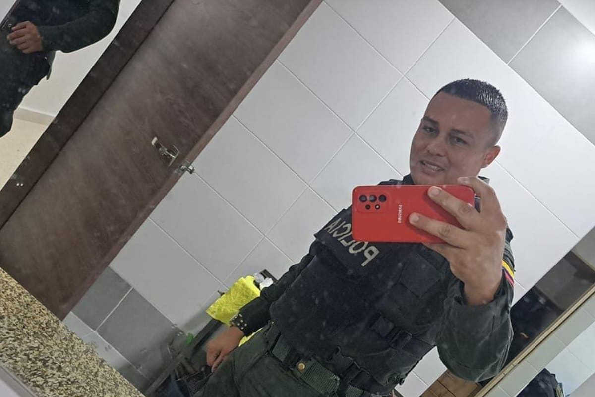 Policía murió en violento accidente en moto: trabajaba en Cartagena