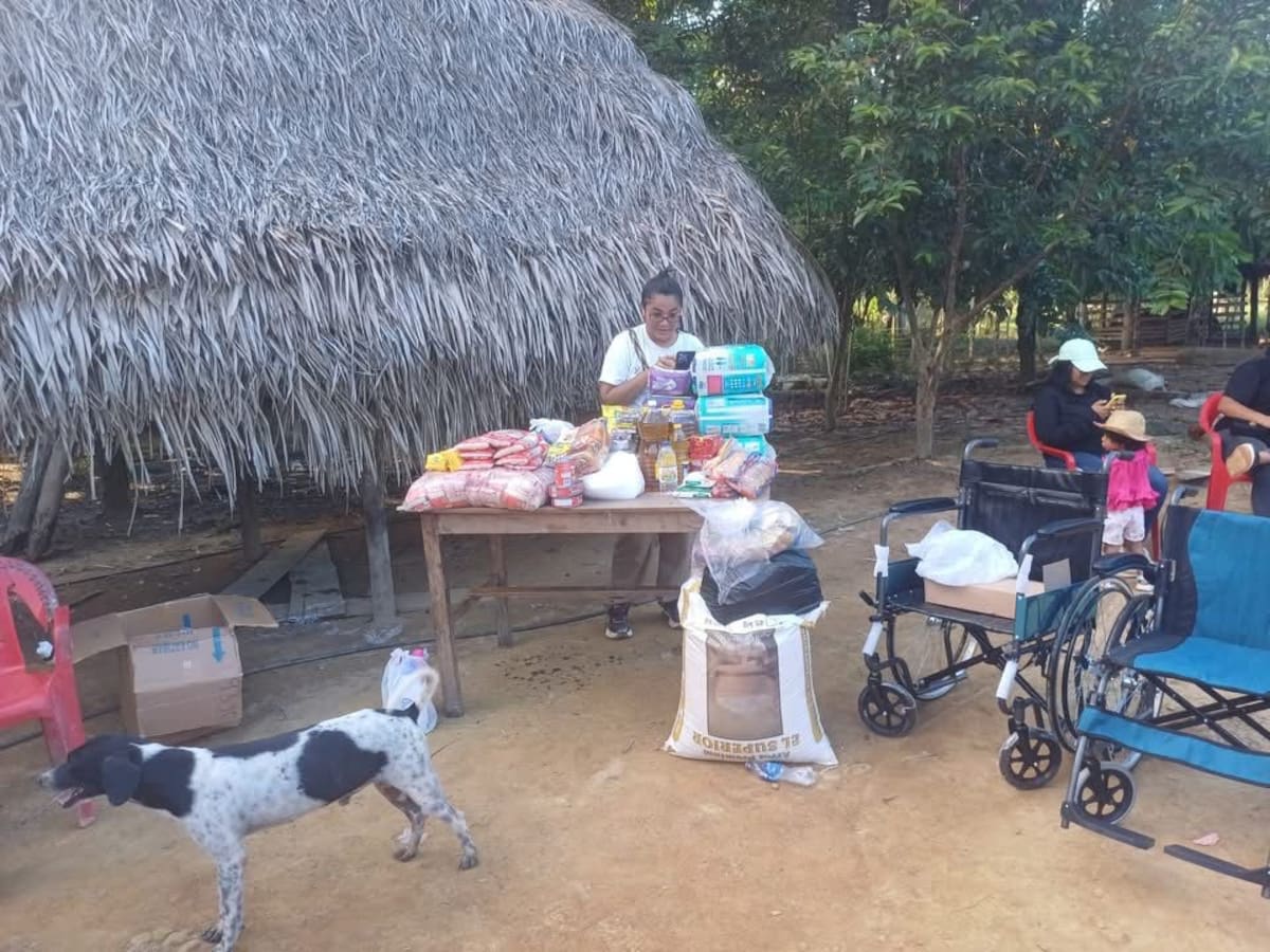 Mercados, pañales y elementos de aseo. // Cortesía