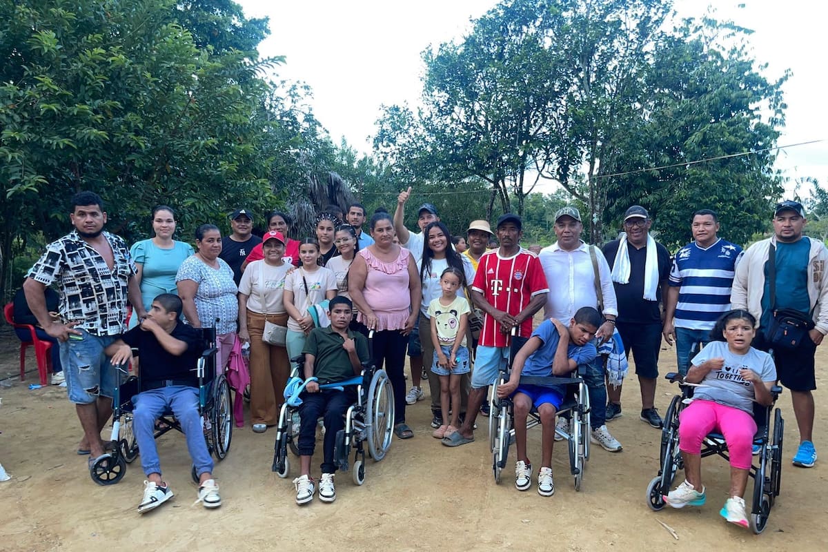 Familia con Síndrome de Sanfilippo en Tiquisio recibió donaciones