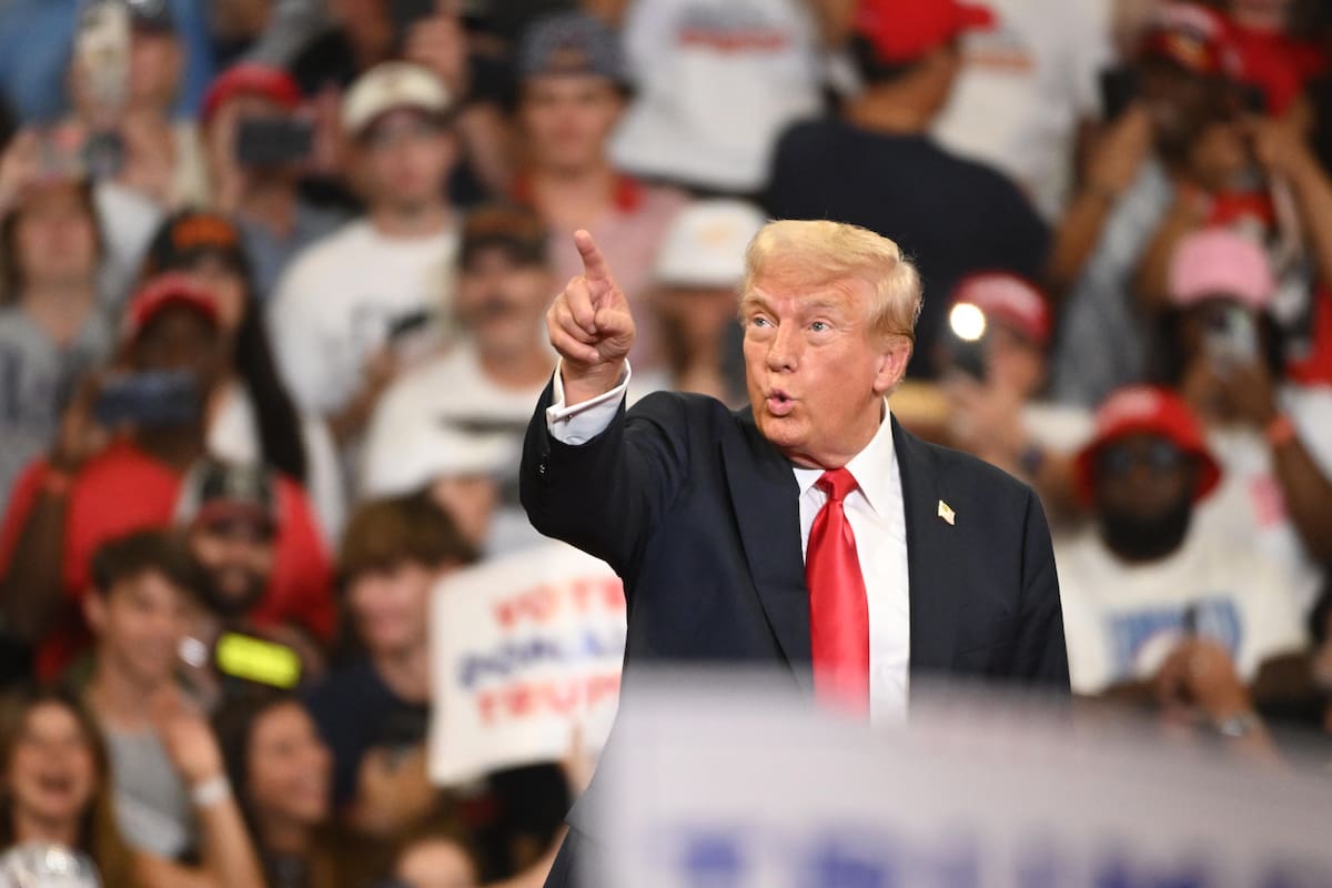 El expresidente de Estados Unidos, Donald Trump. // EFE.