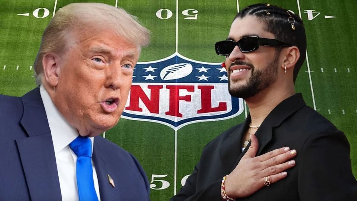 Donald Trump sobre Bad Bunny: “Nunca he oído hablar de él”. /FOTO: Redes